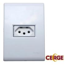 Conjunto 01 tomada 20a 4x2 Branco