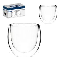 Conjunto 02 Copos para Café Parede Dupla Boro 140ml
