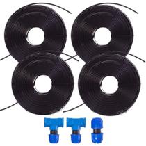 Conjunto 04 Placas E Terminações Para Aquecimento Solar De Piscinas Até 16 Mil Litros - Ks Aquecedores