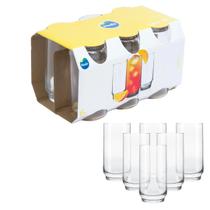 Conjunto 06 Copos Suco Água Refri Lights 7704 300ml Nadir