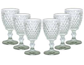 Conjunto 06 Taças Para Vinho 240 Ml Clear Verre Mimostyle