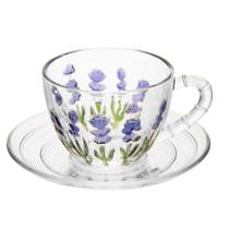 Conjunto 06 Xícaras De Cafezinho 80 Ml Lavanda Lyor Conjunto 06 Xícaras De Cafezinho 80 Ml Lavanda Lyor