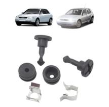Conjunto 09 Peças Parafuso Fixação Grampo Tampa Motor Golf Audi A3 1.8 Turbo Conjunto 09 Peças Parafuso Fixação Grampo Tampa Motor Golf Audi A3 1.8 Turbo
