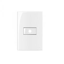 Conjunto 1 Furo Saida de Fio 4x2 Sleek MarGirius Conjunto 1 Furo Saida de Fio 4x2 Sleek MarGirius