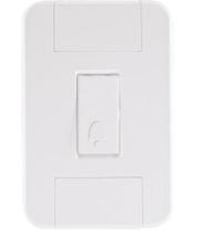 Conjunto 1 Interruptor Campainha C/ Placa 250V/25A Mod. Aria Cor: Branco 4x2 Ref: 57241/007 -TRAMONTINA