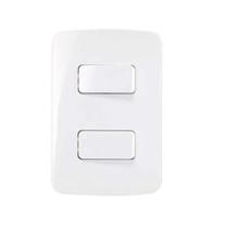 Conjunto 1 Interruptor Simples + 1 Interruptor Paralelo 4x2 B3 MarGirius