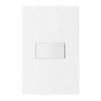 Conjunto 1 interruptor simples 10a-250v 4x2 br clean margirius - 14299