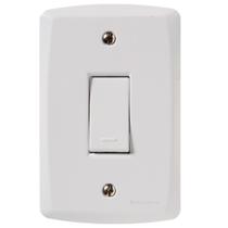 Conjunto 1 Interruptor Simples 10A/250V Lux2 Tramontina
