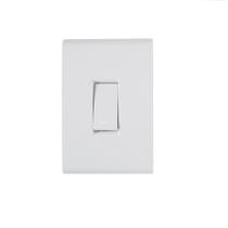 Conjunto 1 Interruptor Simples 10A 4x2 Tramontina Liz