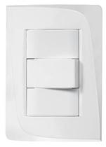Conjunto 1 Interruptor Simples 10A Pezzi Tendenza 50000