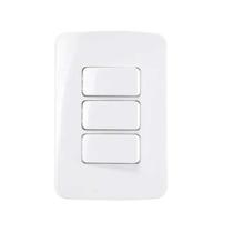 Conjunto 1 Interruptor Simples + 2 Interruptor Paralelo 4x2 B3 MarGirius