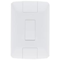 Conjunto 1 Interruptor Simples Aria 4 X 2 Branco250v/ 6a - Tramontina