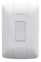Conjunto 1 Interruptor Simples Aria 4x2 Branco Tramontina