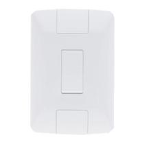 Conjunto 1 Interruptor Simples C/ Placa 250V 6A Branco 4 X 2 REF: 57241/001 -TRAMONTINA