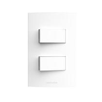 Conjunto 1 Interruptor Simples e 1 Paralelo Inova Pro 85040 Alumbra