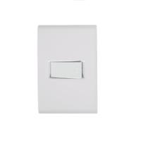 Conjunto 1 Interruptor Simples Horizontal 10A 4x2 Tramontina Liz