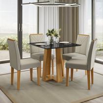 Conjunto 1 Mesa e 4 Cadeirasrubi Conjunto 1 Mesa e 4 Cadeirasrubi