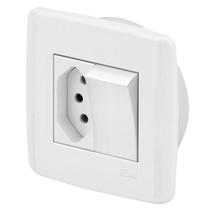 Conjunto 1 Paralelo + 1 Tomada 20A - Ilumi Slim Móveis Conjunto 1 Paralelo + 1 Tomada 20A - Ilumi Slim Móveis