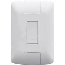 Conjunto 1 Pulsador Tramontina Campainha 6A Branco Conjunto 1 Pulsador Tramontina Campainha 6A Branco