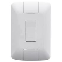 Conjunto 1 Pulsador Tramontina Campainha 6A Branco