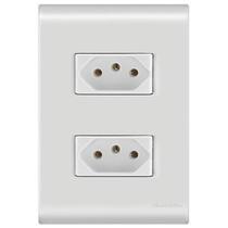 Conjunto 1 Tomada 10A + 1 Tomada 20A - Tramontina Liz