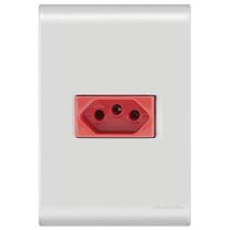 Conjunto 1 Tomada 20A Vermelho - Tramontina Liz - 57170015