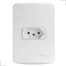 Conjunto 1 Tomada 2P+T Miluz 20A 250V 4X2 Schneider Conjunto 1 Tomada 2P+T Miluz 20A 250V 4X2 Schneider