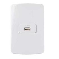 Conjunto 1 Tomada Carregador Usb 1a-biv - B3 Margirius