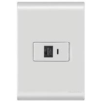 Conjunto 1 Tomada De Telefone Rj11 - Tramontina Liz Conjunto 1 Tomada De Telefone Rj11 - Tramontina Liz