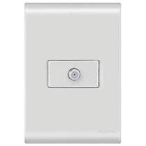 Conjunto 1 Tomada De Tv Cabo Coaxial - Tramontina Liz
