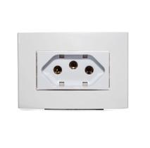 Conjunto 1 Tomada para Móveis 2p+t 10a 250v- Margirius Conjunto 1 Tomada para Móveis 2p+t 10a 250v- Margirius