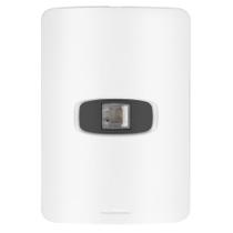 Conjunto 1 Tomada Rede Rj45 - Alumbra Gracia Branco / Preto