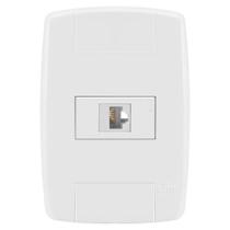 Conjunto 1 Tomada Rede Rj45 - Ilumi Lev - 8764