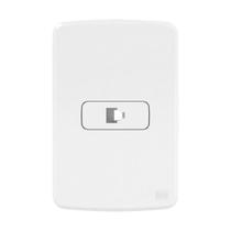Conjunto 1 Tomada RJ11 4Fios Placa 4x2 Branco Compose Weg