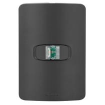 Conjunto 1 Tomada Telefone Rj11 - Alumbra Gracia Black Maxx Conjunto 1 Tomada Telefone Rj11 - Alumbra Gracia Black Maxx