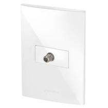 Conjunto 1 Tomada Tv Cabo Coaxial - Alumbra Inova Pro- 85060 Conjunto 1 Tomada Tv Cabo Coaxial - Alumbra Inova Pro- 85060