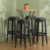 Conjunto 10 Banquetas em Polipropileno Shine Plus