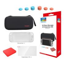 Conjunto 10 Em 1 Para Switch 2 Estojo + Lente + Acessórios Conjunto 10 Em 1 Para Switch 2 Estojo + Lente + Acessórios