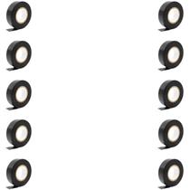 Conjunto 10 Fitas Isolantes Anti-Chama PVC 5 Metros