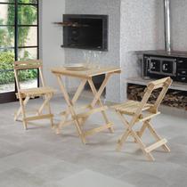 Conjunto 10 Mesas e 20 Cadeiras Dobráveis de Jardim