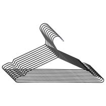 Conjunto 10 Peças Cabide Moderno Aço Inox Pintado Organizador Guarda Roupas Multiuso Conjunto 10 Peças Cabide Moderno Aço Inox Pintado Organizador Guarda Roupas Multiuso