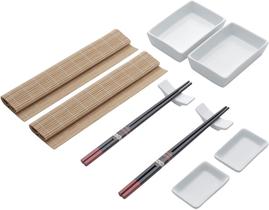 Conjunto 10 Peças para Sushi de Bambu Kyoto - Lyor