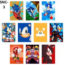 Conjunto 10 Peças Sonic Tails 13x20