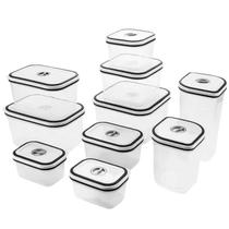 Conjunto 10 Potes Herméticos de Plástico Original Electrolux