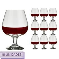 Conjunto 10 Taças Nadir Conhaque 330ml Windsor Luxo - NADIR FIGUEIREDO