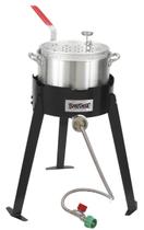 Conjunto 10QT de propano para uso externo Deep Fryer Bayou Classic 2212 Conjunto 10QT de propano para uso externo Deep Fryer Bayou Classic 2212