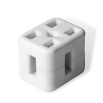 Conjunto 11 peças cliptel para tela 5x15 soldada 1.50m altura branco