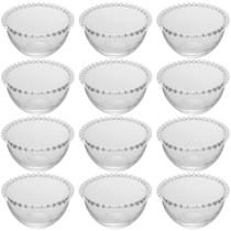 Conjunto 12 Bowls de Cristal Tigelas 400ml Doces Sobremesas Aperitivos Pearl Wolff Conjunto 12 Bowls de Cristal Tigelas 400ml Doces Sobremesas Aperitivos Pearl Wolff