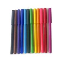 Conjunto 12 Canetas Hidrocor Ponta Fina - School Basics