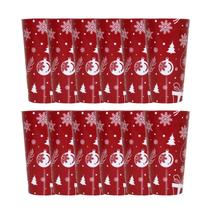 Conjunto 12 Copo Decoração De Natal Reutilizáveis Envio Já